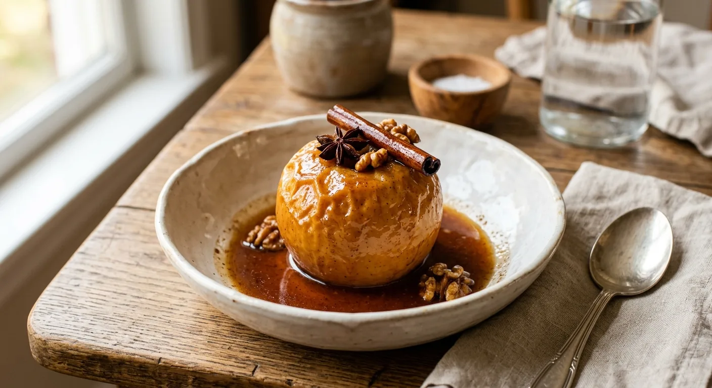 Pommes au four à la cannelle