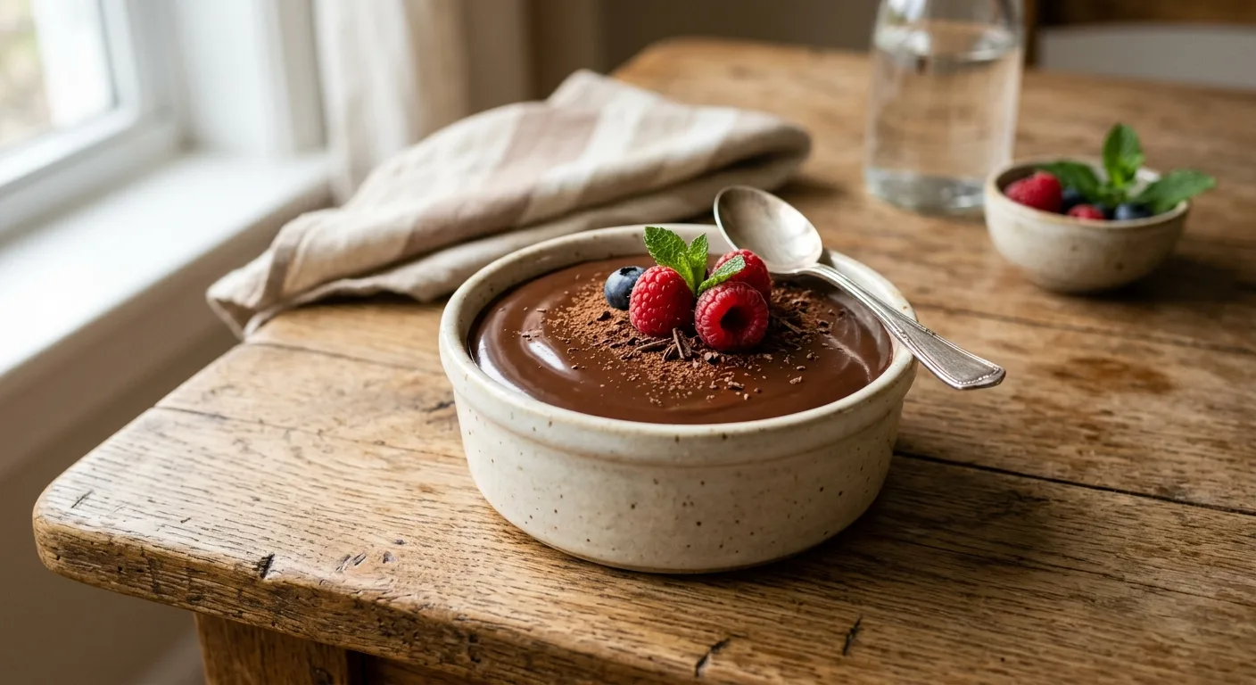Crème dessert au chocolat