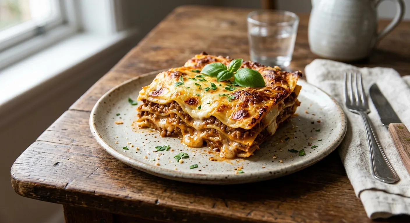 Lasagnes à la bolognaise de bœuf